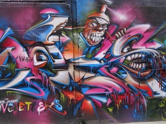 Street Art Tour showcases several graffiti