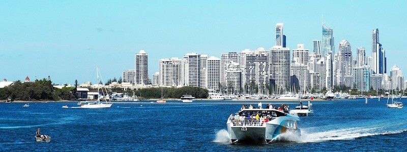 Enjoy a jet boat ride on the Gold Coast.